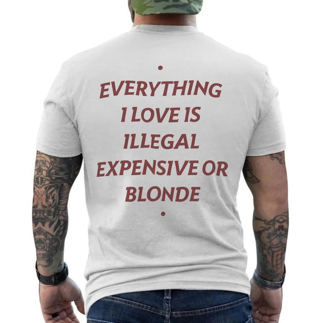 Everything I Love Is Illegal Expensive Or Blonde Funny T-Shirt 6 Everything I Love Is Illegal Expensive Or Blonde Funny T Shirt 6 1.jpg