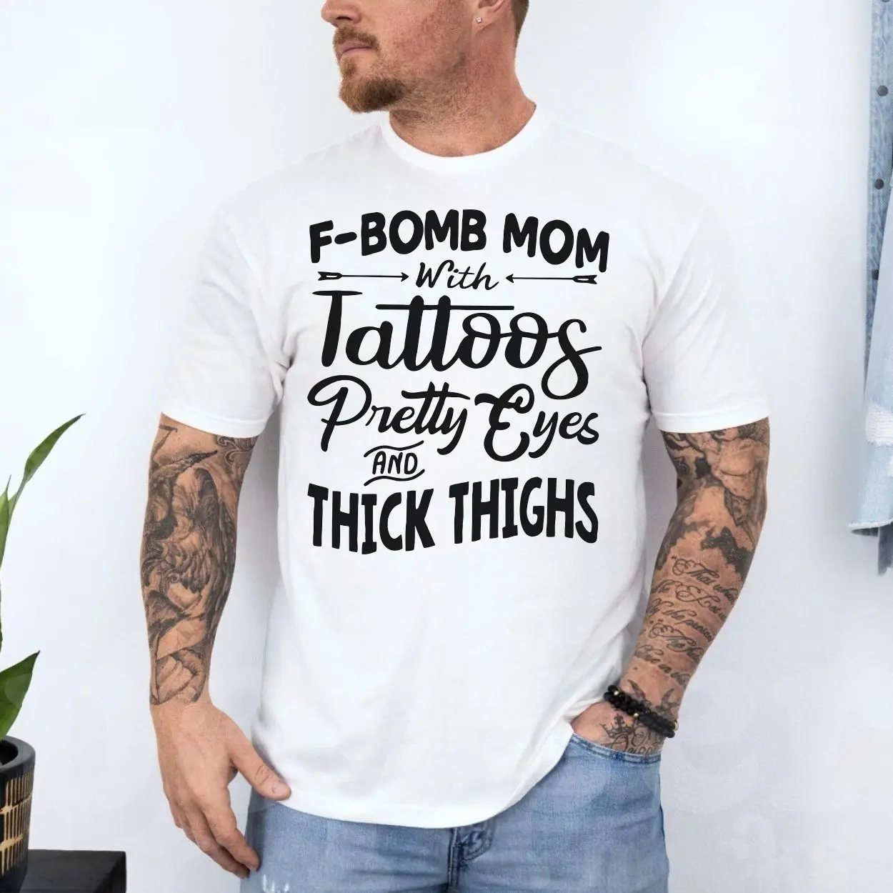 F-Bomb Mom with Tattoos T-Shirt Funny Thighs Eyes Gift 4 F Bomb Mom with Tattoos T Shirt Funny Thighs Eyes Gift 4 1.jpg