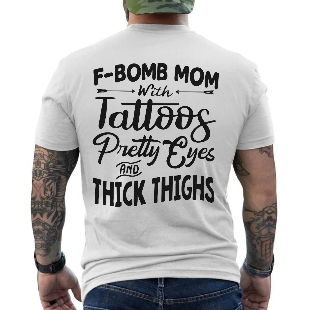F-Bomb Mom with Tattoos T-Shirt Funny Thighs Eyes Gift 6 F Bomb Mom with Tattoos T Shirt Funny Thighs Eyes Gift 6 1.jpg