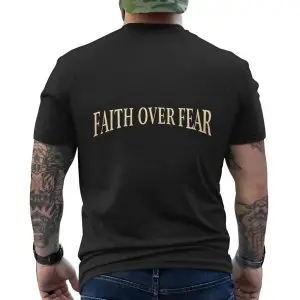 Faith Over Fear Christian Cross Crown of Thorns T-Shirt 12 Faith Over Fear Christian Cross Crown of Thorns T Shirt 6 1.jpg