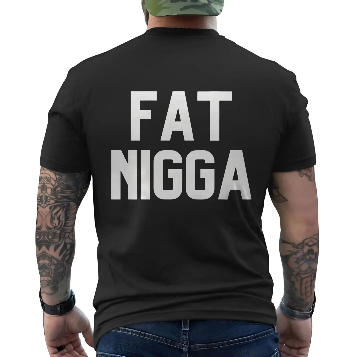 Fat Nigga T-Shirt - Bold Black Provocative Statement Graphic Tee 6 Fat Nigga T Shirt Bold Black Provocative Statement Graphic Tee 6 1.jpg