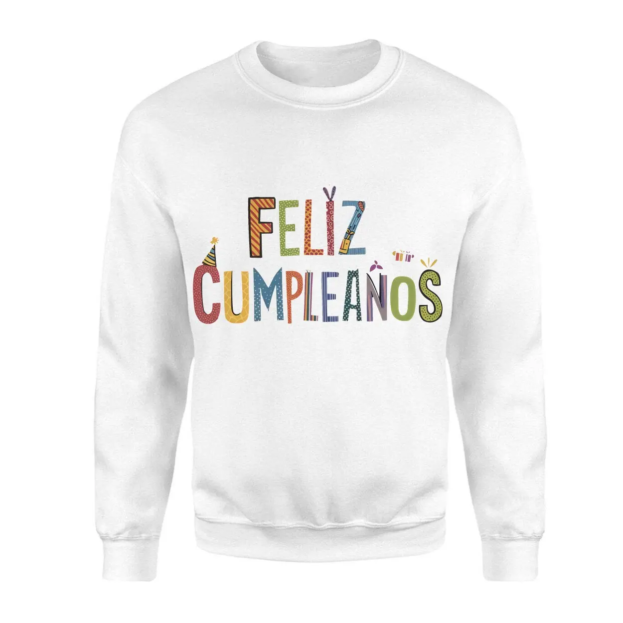 Feliz Cumpleaños Colorful Birthday Party T-Shirt 3 Feliz Cumpleanos Colorful Birthday Party T Shirt 3 1.jpg