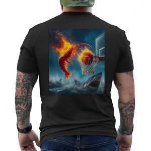 Fire Shrimp Slam Dunk Basketball T Shirt Funny Sharks Ocean 6 1.jpg