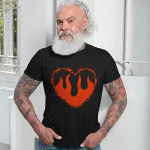 Flaming Heart Barbed Wire Grunge Gothic Graphic T-Shirt 13 Flaming Heart Barbed Wire Grunge Gothic Graphic T Shirt 7 1.jpg