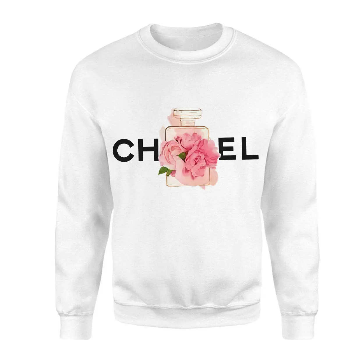 Floral Perfume Bottle Aesthetic Graphic T Shirt 3 1 1.jpg