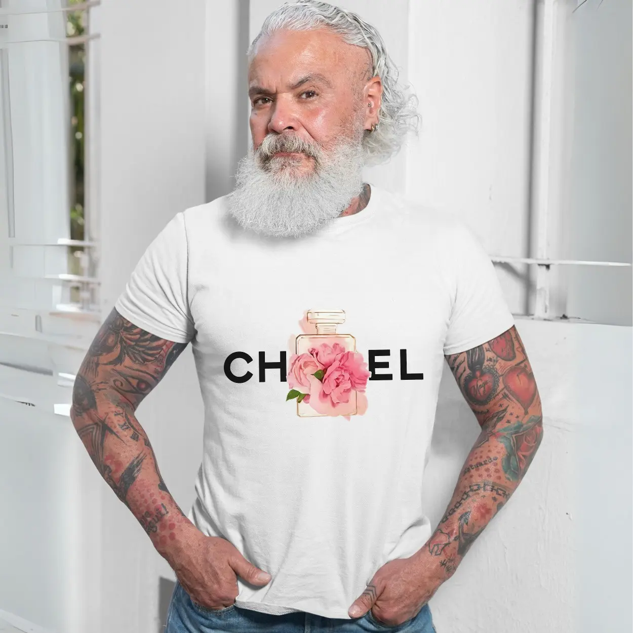 Floral Perfume Bottle Aesthetic Graphic T Shirt 7 1 1.jpg