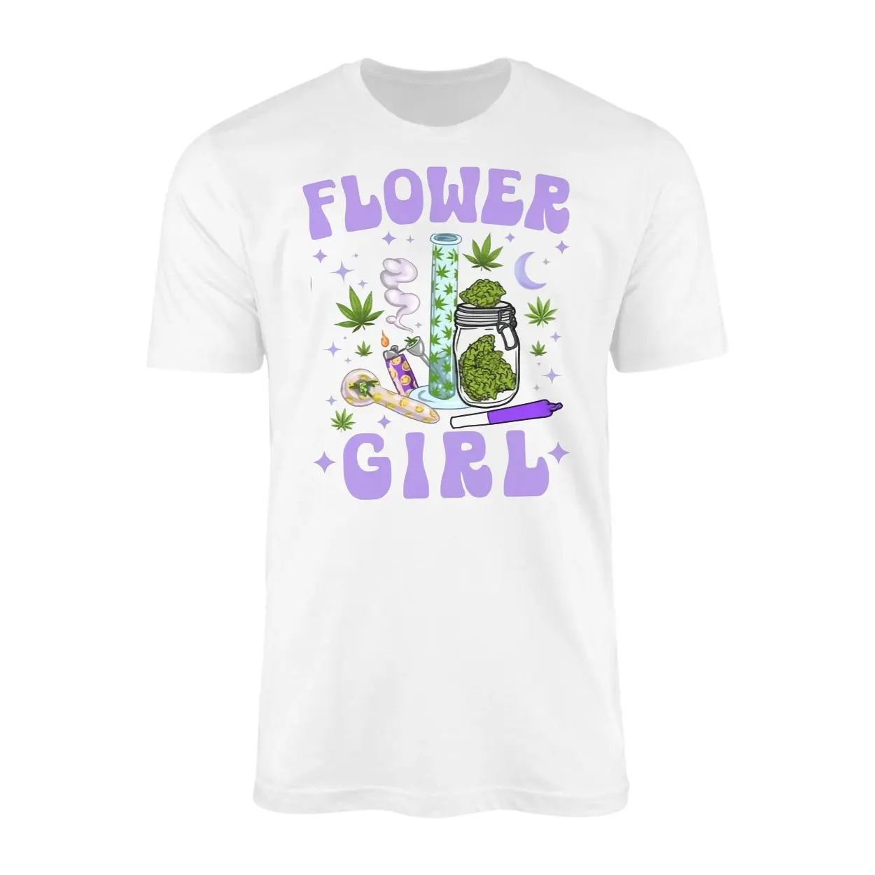 Flower Girl Cannabis Stoner Bong and Joint T-Shirt 1 Flower Girl Cannabis Stoner Bong and Joint T Shirt 1 1.jpg