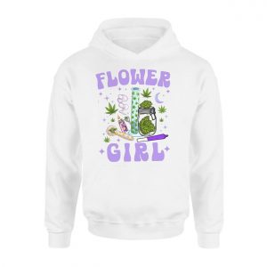 Flower Girl Cannabis Stoner Bong and Joint T Shirt 2 1.jpg