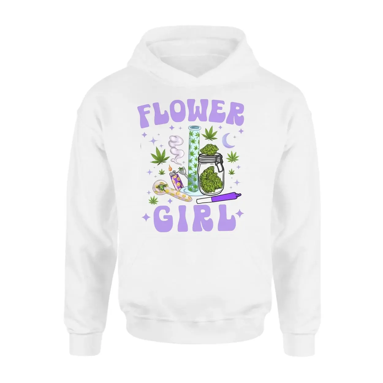 Flower Girl Cannabis Stoner Bong and Joint T-Shirt 2 Flower Girl Cannabis Stoner Bong and Joint T Shirt 2 1.jpg