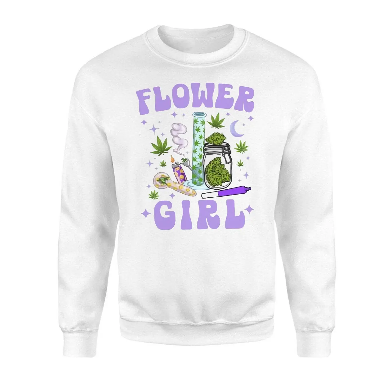 Flower Girl Cannabis Stoner Bong and Joint T-Shirt 3 Flower Girl Cannabis Stoner Bong and Joint T Shirt 3 1.jpg