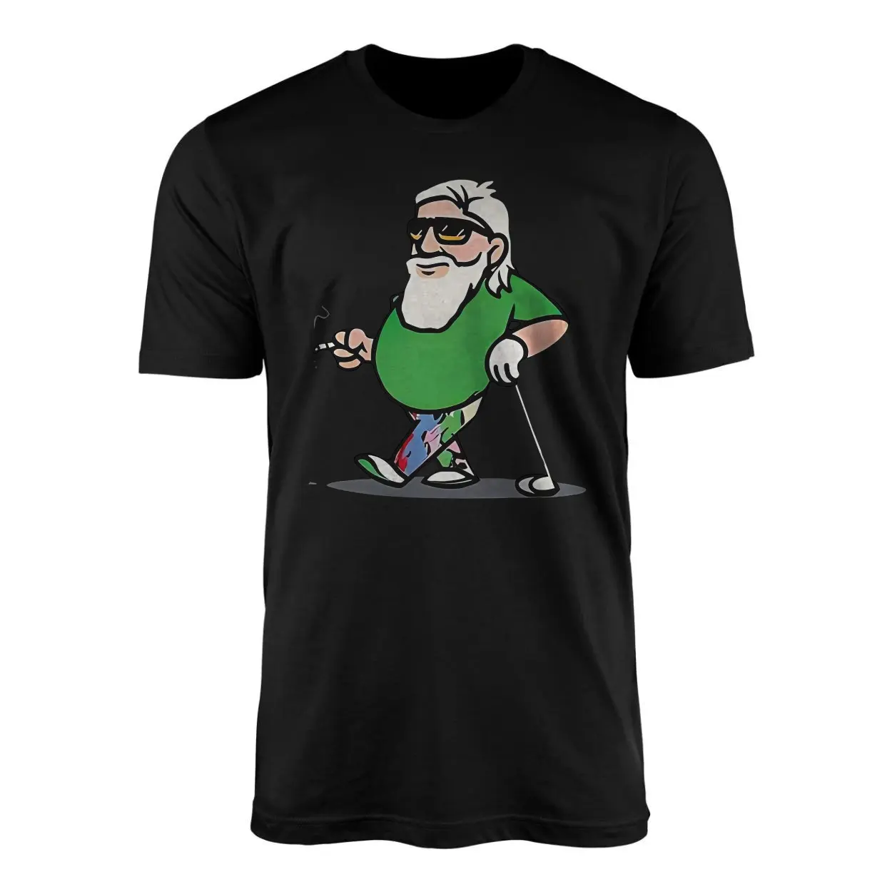 Funny Cool Golfer Cartoon Graphic T Shirt 1 1.jpg