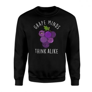 Funny Grape Minds Think Alike Cute Pun T Shirt 3 1.jpg