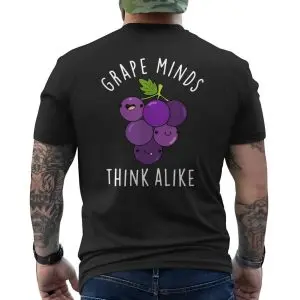 Funny Grape Minds Think Alike Cute Pun T-Shirt 12 Funny Grape Minds Think Alike Cute Pun T Shirt 6 1.jpg
