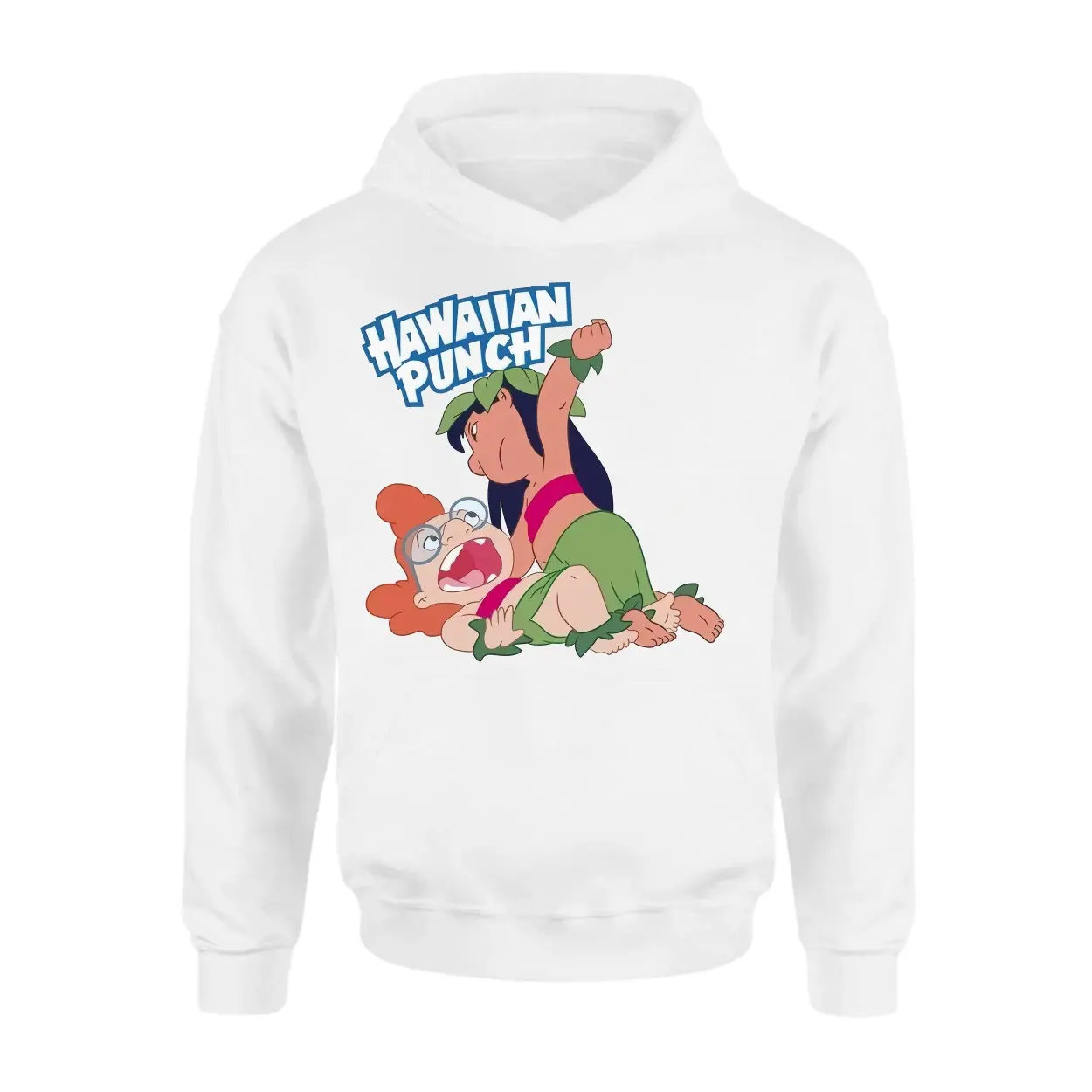 Funny Hawaiian Cartoon Fight Parody Graphic T-Shirt 2 Funny Hawaiian Cartoon Fight Parody Graphic T Shirt 2 1.jpg