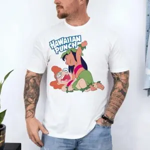 Funny Hawaiian Cartoon Fight Parody Graphic T-Shirt 10 Funny Hawaiian Cartoon Fight Parody Graphic T Shirt 4 1.jpg