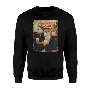 Funny Horror Slasher Drinking Coffee Halloween T Shirt 3 1.jpg