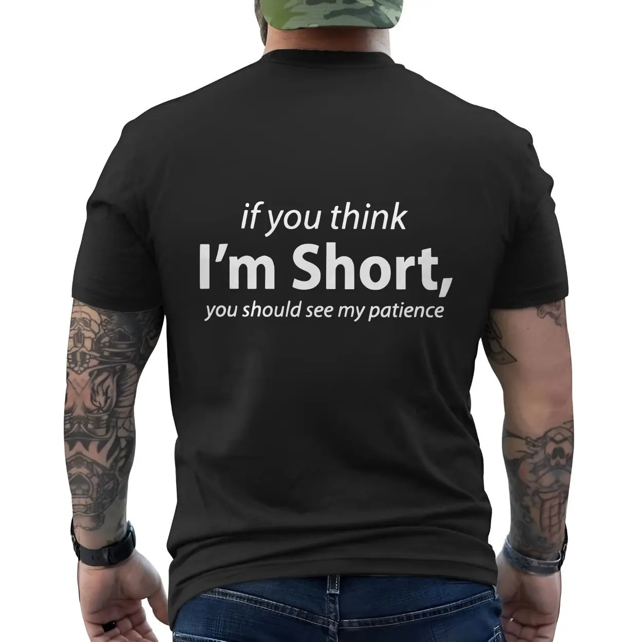 Funny Short Person Sarcastic T-Shirt If You Think I'm Short 6 Funny Short Person Sarcastic T Shirt If You Think Im Short 6 1.jpg