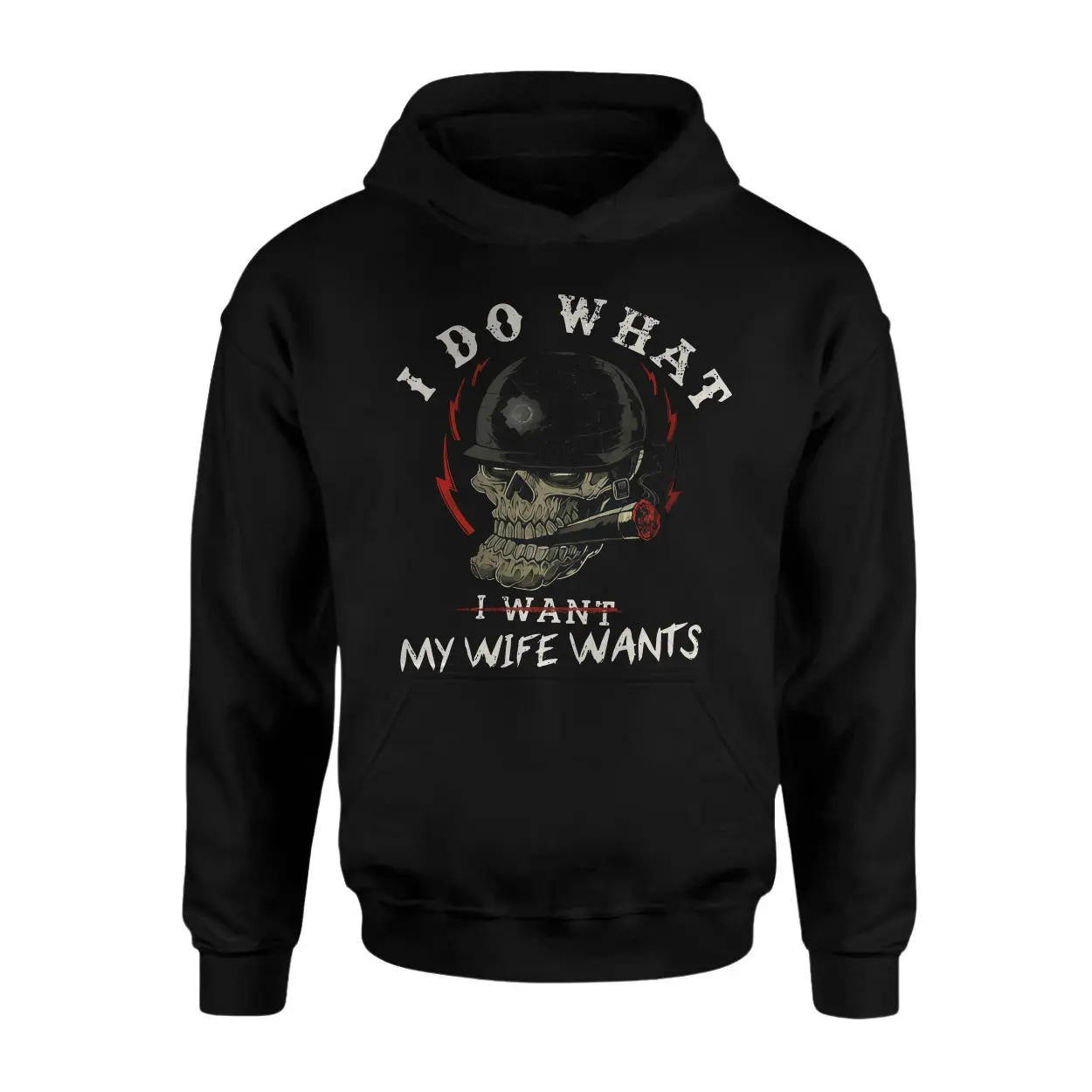 Funny Skull Soldier Helmet I Do What My Wife Wants T-Shirt 2 Funny Skull Soldier Helmet I Do What My Wife Wants T Shirt 2 1.jpg