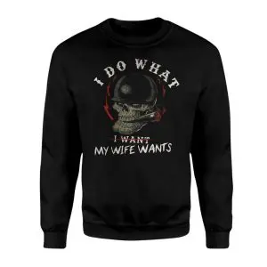 Funny Skull Soldier Helmet I Do What My Wife Wants T-Shirt 9 Funny Skull Soldier Helmet I Do What My Wife Wants T Shirt 3 1.jpg