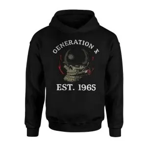 Generation X Skull Helmet Graphic T-Shirt EST. 1965 8 Generation X Skull Helmet Graphic T Shirt EST. 1965 2 1.jpg