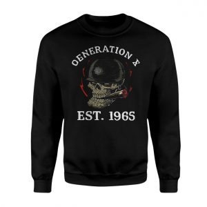 Generation X Skull Helmet Graphic T Shirt EST. 1965 3 1.jpg