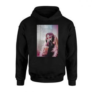 Ghostface Scream Pink Heart Glasses Funny T Shirt 2 1.jpg