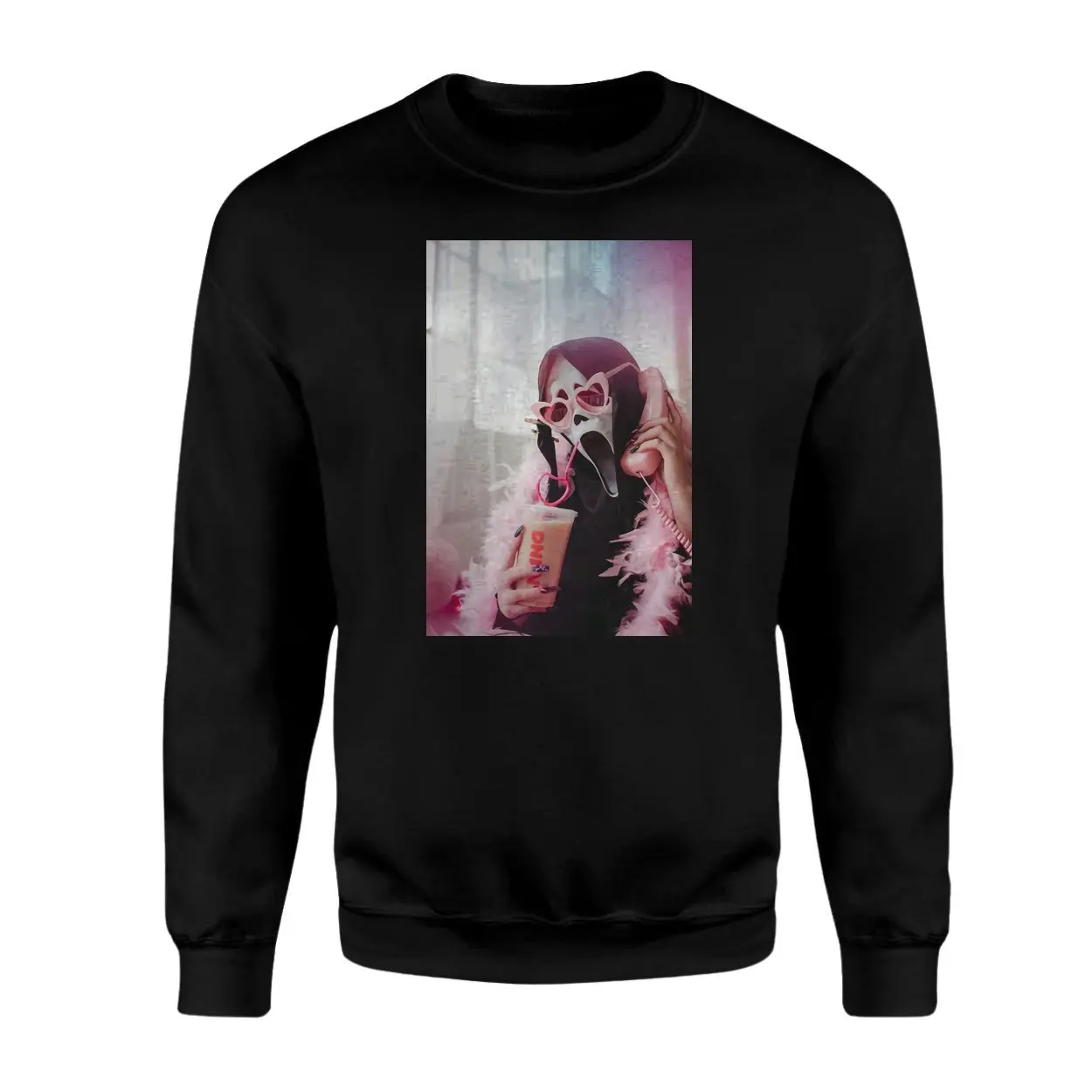 Ghostface Scream Pink Heart Glasses Funny T-Shirt 3 Ghostface Scream Pink Heart Glasses Funny T Shirt 3 1.jpg