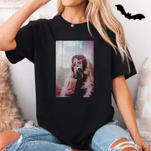 Ghostface Scream Pink Heart Glasses Funny T-Shirt 11 Ghostface Scream Pink Heart Glasses Funny T Shirt 5 1.jpg