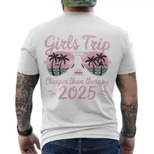 Girls Trip 2025 Cheaper Than Therapy Vacation Cruise T-Shirt 12 Girls Trip 2025 Cheaper Than Therapy Vacation Cruise T Shirt 6 1.jpg