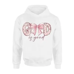 God Is Good Floral Bow Christian T-Shirt 8 God Is Good Floral Bow Christian T Shirt 2 1 1.jpg