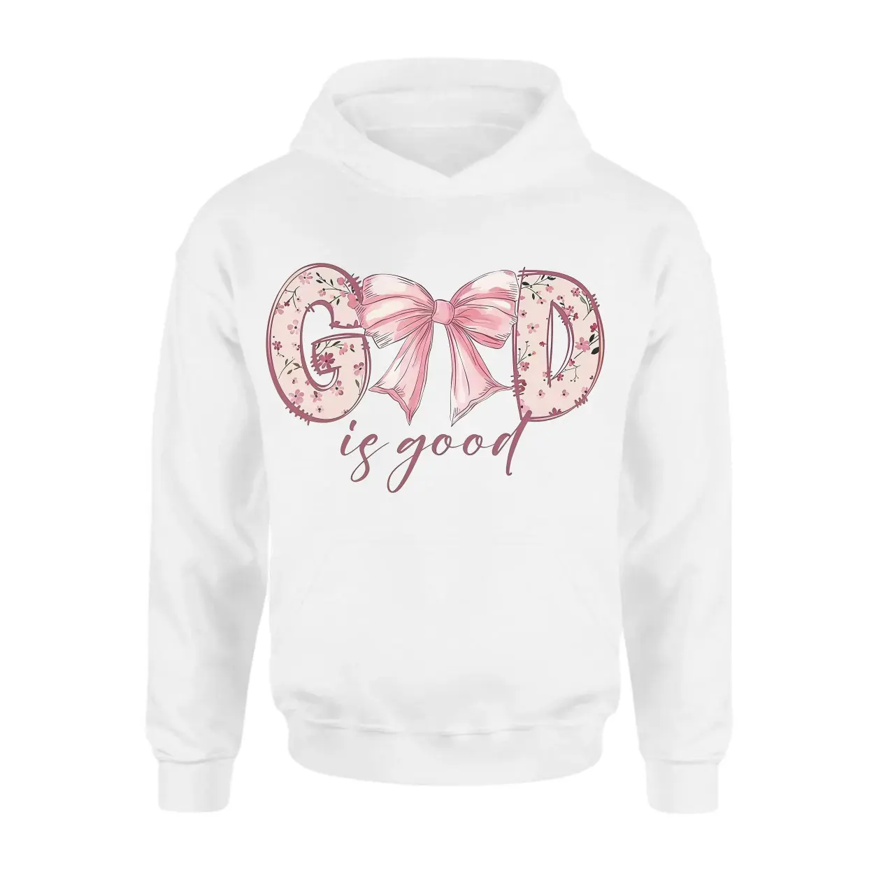 God Is Good Floral Bow Christian T-Shirt 2 God Is Good Floral Bow Christian T Shirt 2 1 1.jpg