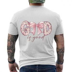 God Is Good Floral Bow Christian T Shirt 6 1 1.jpg