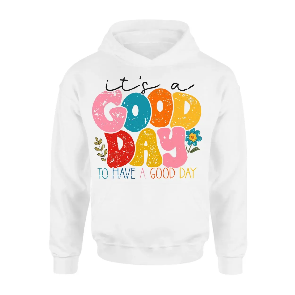 Good Day Positive Quote Retro Aesthetic Graphic T Shirt 2 1.jpg