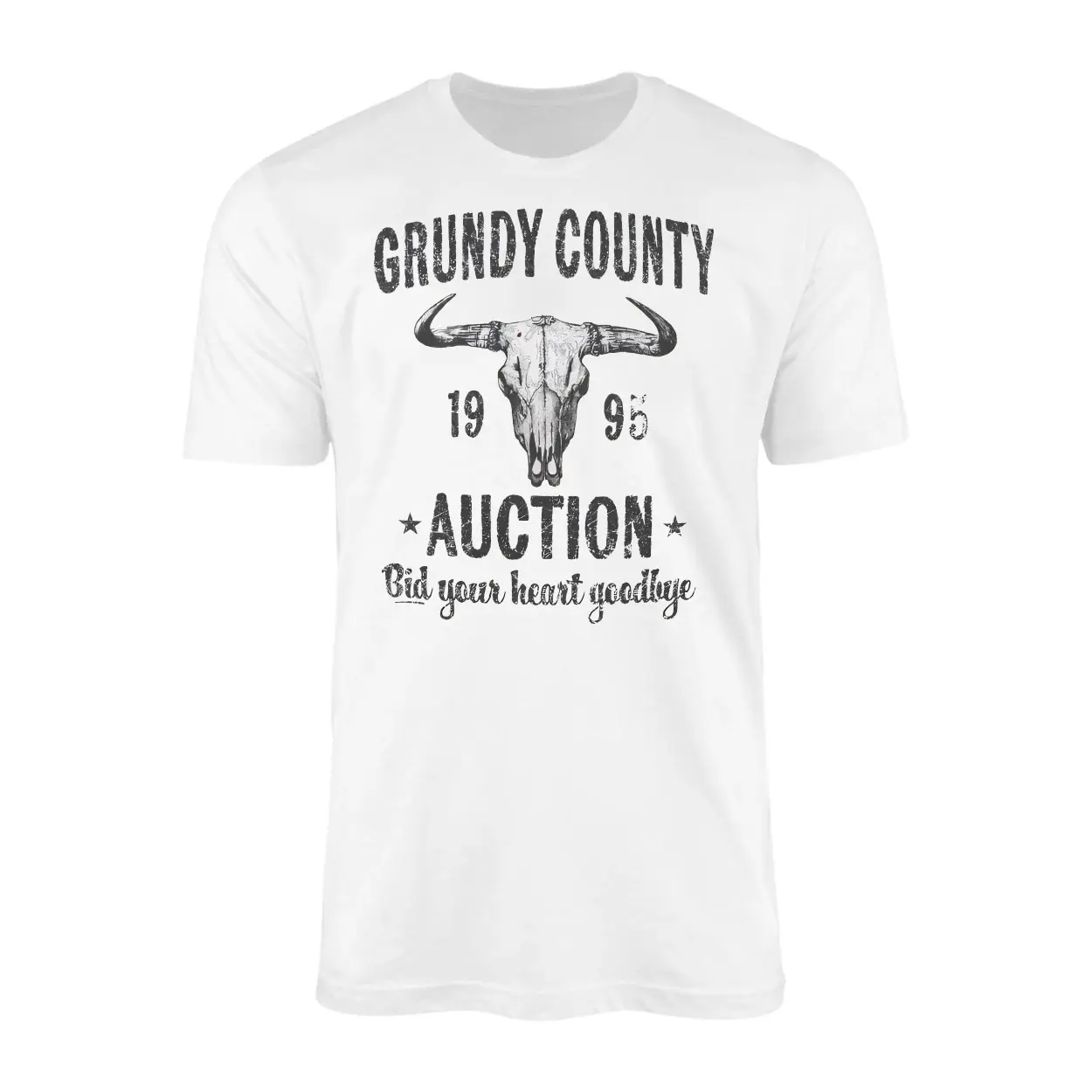 Grundy County Auction Western Skull Graphic T Shirt 1 1.jpg