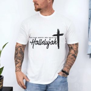 Hallelujah Hard Fought Christian Scripture Religious T Shirt 4 1.jpg