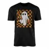 Halloween Ghost with Pumpkin and Pencil Graphic T-Shirt 15 Halloween Ghost with Pumpkin and Pencil Graphic T Shirt 1 1.jpg