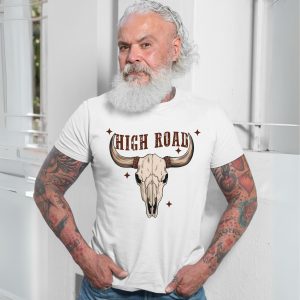 High Road Western Bull Skull Graphic T Shirt 7 1.jpg