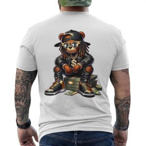 Hip Hop Bear with Money Streetwear Graphic T Shirt 6 1.jpg