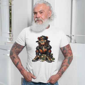 Hip Hop Bear with Money Streetwear Graphic T Shirt 7 1.jpg