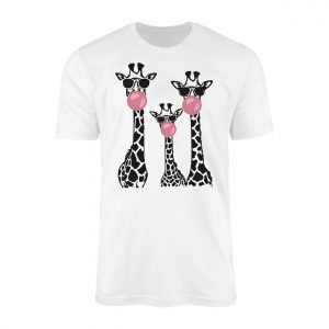 Hipster Giraffe Chewing Bubblegum T Shirt 1 1.jpg