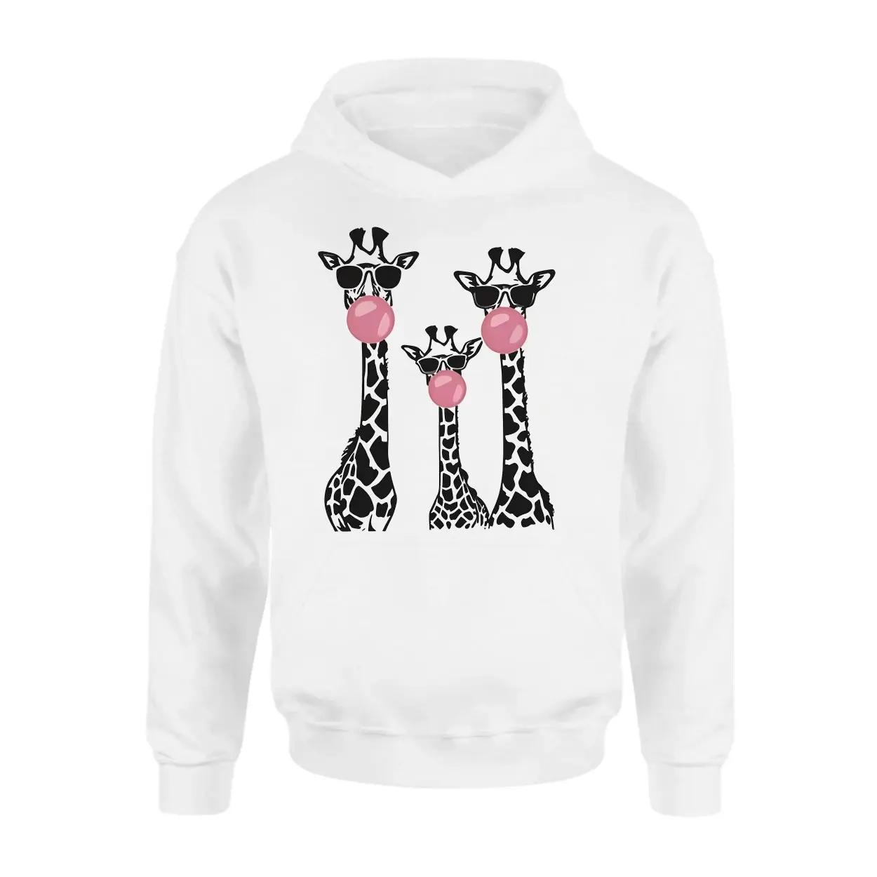 Hipster Giraffe Chewing Bubblegum T Shirt 2 1.jpg