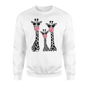 Hipster Giraffe Chewing Bubblegum T Shirt 3 1.jpg