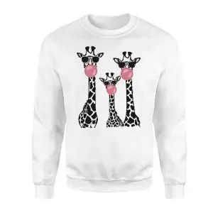 Hipster Giraffe Chewing Bubblegum T-Shirt 9 Hipster Giraffe Chewing Bubblegum T Shirt 3 1.jpg