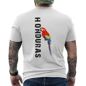 Honduras Parrot National Pride Graphic T-Shirt 12 Honduras Parrot National Pride Graphic T Shirt 6 1.jpg