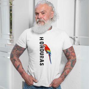 Honduras Parrot National Pride Graphic T Shirt 7 1.jpg