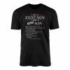 I Am a Lucky Mom I Have a Crazy Son Graphic T Shirt 1 1.jpg