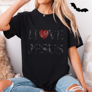 I Love Jesus T shirt E28093 Christian Faith Heart Graphic Tee 5 1.jpg