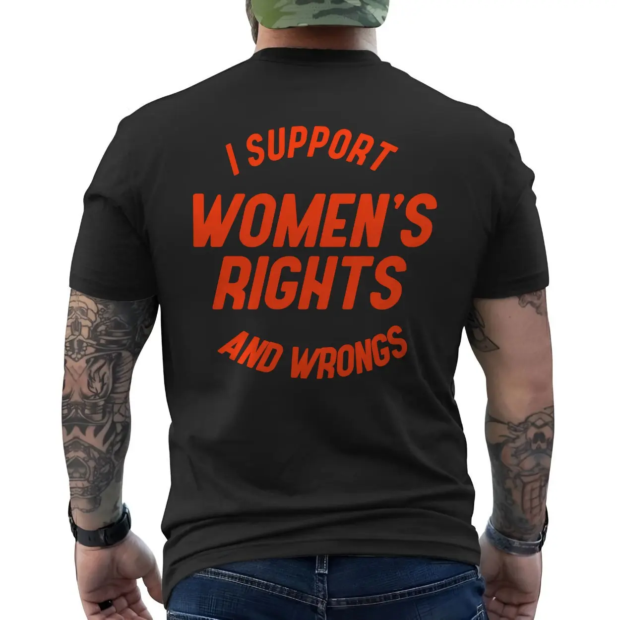 I Support Women's Rights And Wrongs Funny Feminist T-Shirt 6 I Support Womens Rights And Wrongs Funny Feminist T Shirt 6 1.jpg