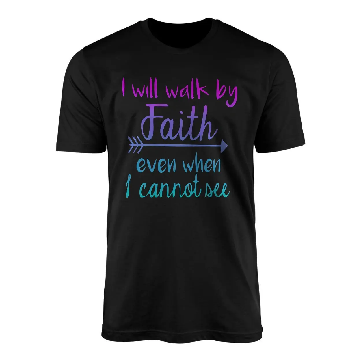 I Will Walk by Faith Bible Verse Inspirational T Shirt 1 1 1.jpg
