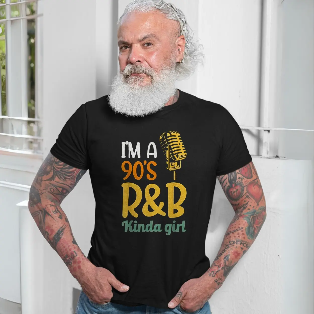 Im a 90s RB Kinda Girl Retro Music Fan T Shirt 7 1.jpg